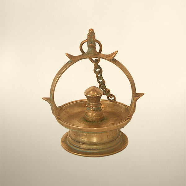 Vintage Hanging Oil Lamp 01