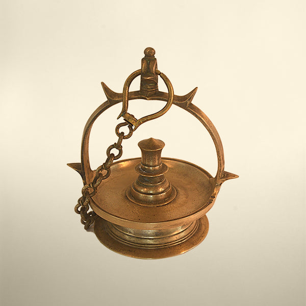 Vintage Hanging Oil Lamp 03