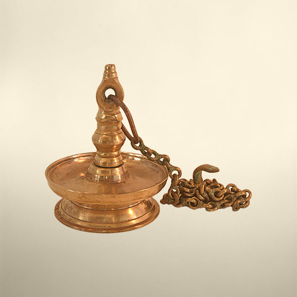 Vintage Hanging Oil Lamp 04