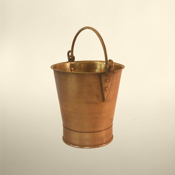 Vintage Brass Bucket 01