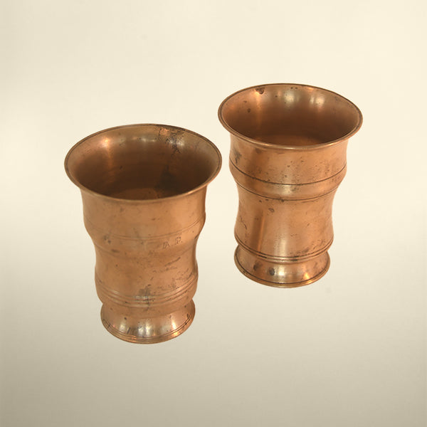 Vintage Bronze Tumbler 02 (Pair)